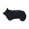 Dog coat towel black L 55cm-66cm
