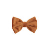 Bow tie velvet orange L