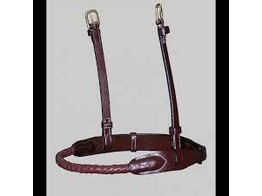 Dyon Collection Leather Covered Noseband